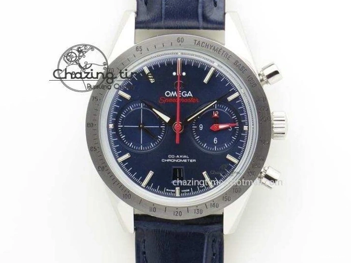 0401 De Ville Hour Vision Co-Axial 41mm SS V6F Best Edition Black Dial On SS Bracelet A BestValue 8277